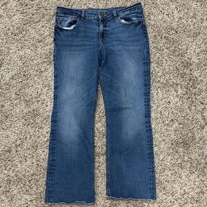 Slim boot cut jeans